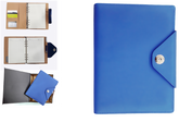 AMS-RM-200-F-56 - BLUE PU LEATHER ORGANIZER - Al Masam Stationery LLC